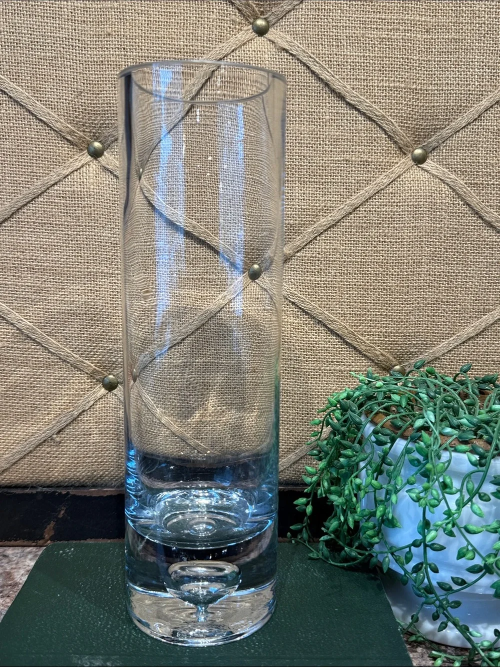 Glass vase